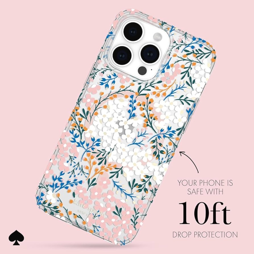 NWOB Kate Spade iPhone 15 Pro Max MagSafe Case Floral - Picture 3 of 6